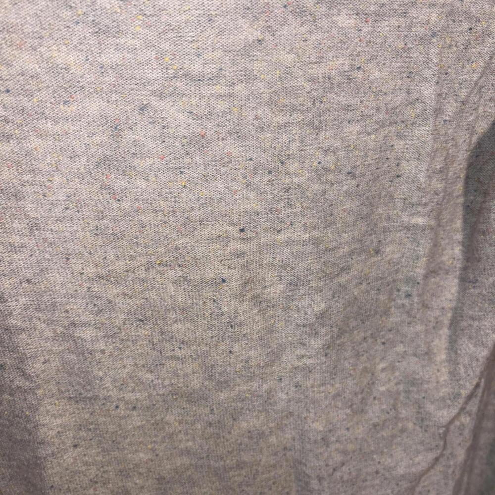 Between Me & You Waffle Knit Sweater Too Medium Gray Blue Wool Blend - Picture 6 of 11